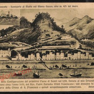 ag1489 - CARTOLINA D'EPOCA - Genova Provincia - Sestri Ponente  1915