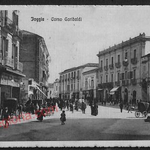 ag0172 - CARTOLINA D'EPOCA - Foggia Città - Corso Garibaldi  1914