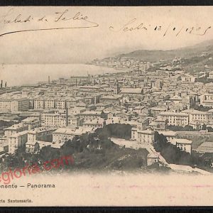 ag1491 - CARTOLINA D'EPOCA - Genova Provincia - Sestri Ponente  1905
