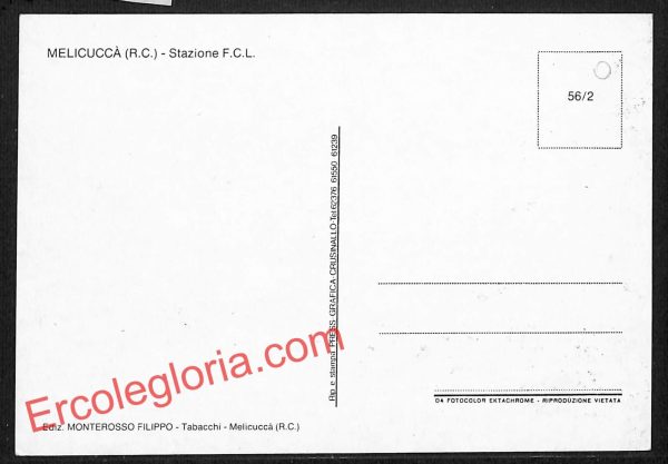 ah9611 - CARTOLINA D'EPOCA - Reggio Calabria Provincia - Melicuccà - immagine 2
