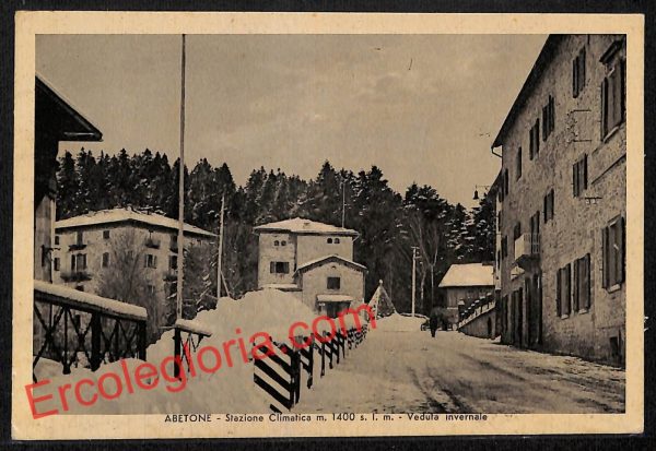 ah8100 - CARTOLINA D'EPOCA - Pistoia Provincia - Abetone