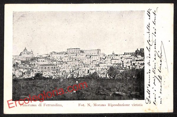 ah8965 - CARTOLINA D'EPOCA - Potenza Provincia - Ferrandina