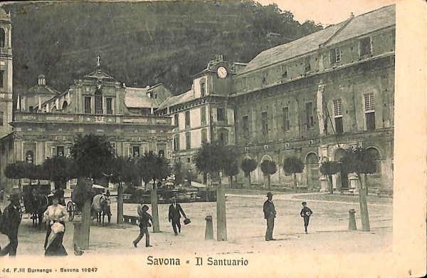 ab7083 -  CARTOLINA  D'EPOCA - Savona Città