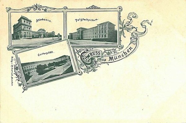 11780 - Ansichtskarten VINTAGE POSTCARD: GERMANY Deutschland - MUNCHEN Gruss Aus