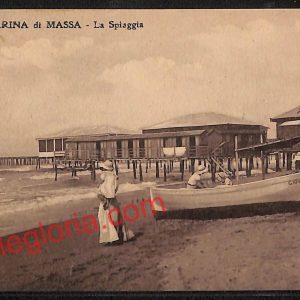 ag8023 - CARTOLINA D'EPOCA - Massa Carrara Provincia - Marina di Massa