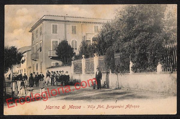 ag8055 - CARTOLINA D'EPOCA - Massa Carrara Provincia - Marina di Massa