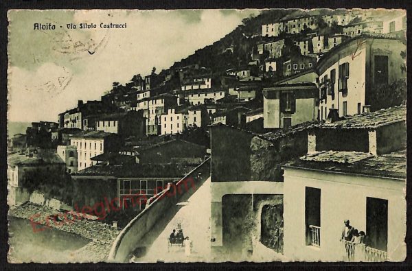 ae4610 - CARTOLINA D'EPOCA - Caserta Provincia - Alvito  1924