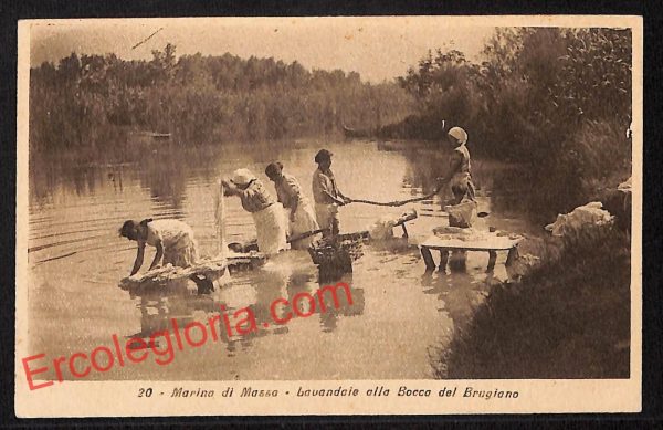 ag8059 - CARTOLINA D'EPOCA - Massa Carrara Provincia - Marina di Massa
