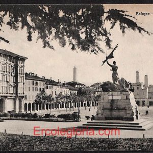 ae1959 - CARTOLINA  D'EPOCA - Bologna Città - Piazza 8 Agosto
