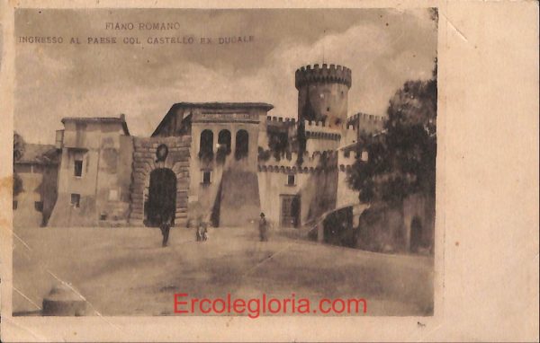 ad8306 - CARTOLINA D'EPOCA - Roma Provincia - Fiano Romano   1918
