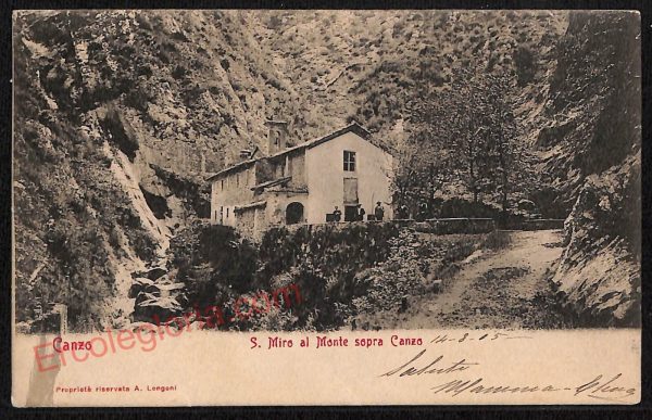 ae5225 - CARTOLINA D'EPOCA - Como Provincia - Canzo