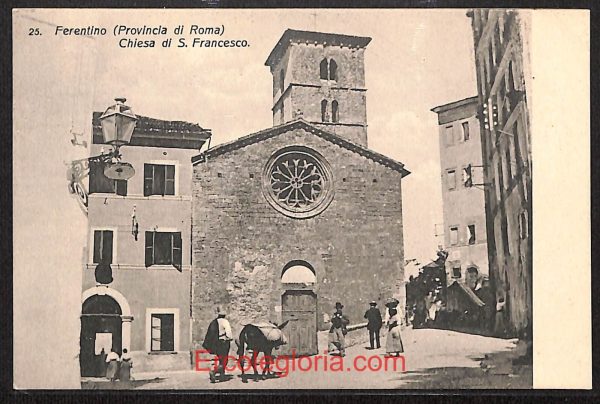 ad8309 - CARTOLINA D'EPOCA - Roma Provincia - Ferentino