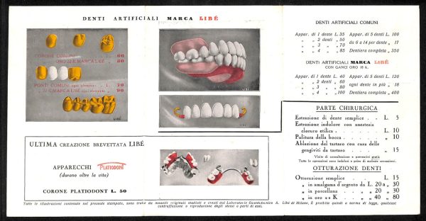 ad0384 - Libretto Pubblicitario - Dott. S. Tomaselli  DENTISTA - immagine 2