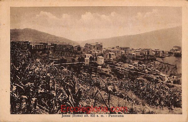ad8315 - CARTOLINA D'EPOCA - Roma Provincia - Jenne  1937