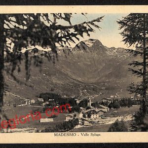 ai7097  - CARTOLINA D' EPOCA - Sondrio Provincia - Madesimo