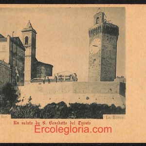 ae0638 - CARTOLINA  D'EPOCA - Ascoli Piceno Provincia - San Benedetto del Tronto