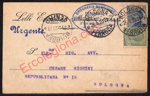 ae2275 - CARTOLINA  D'EPOCA - Bologna Città - Lelli Emilano