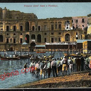ag9887 - CARTOLINE D'EPOCA - Napoli Citta - Palazzo donn' Anna