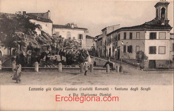 ad8341 - CARTOLINA D'EPOCA - Roma Provincia - Lanuvio