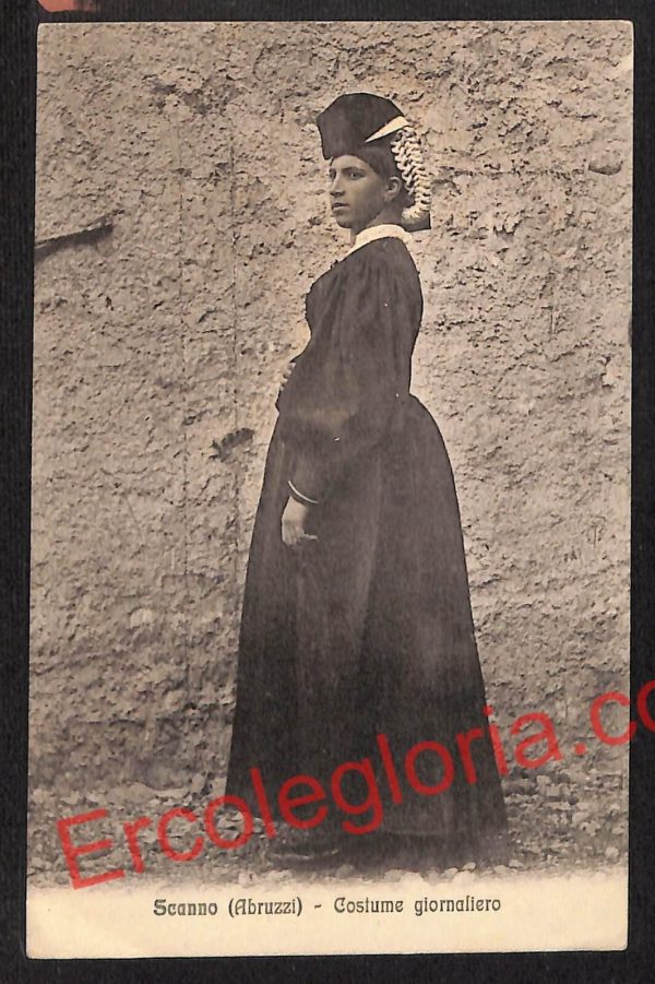 ag5537 - CARTOLINA D'EPOCA - L'Aquila Provincia - Scanno