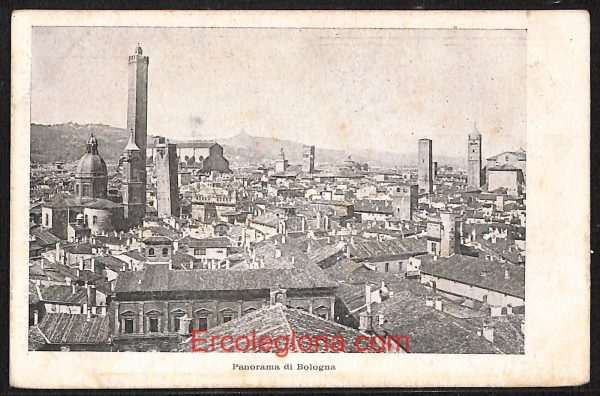 ae1961 - CARTOLINA  D'EPOCA - Bologna Città - Panorama