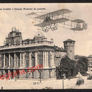 ai8077 - CARTOLINA D'EPOCA - Torino Città - Piazza Castello