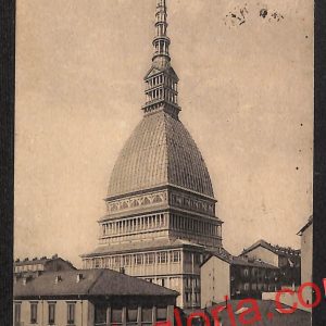 ai8078 - CARTOLINA D'EPOCA - Torino Città - Mole Antonelliana