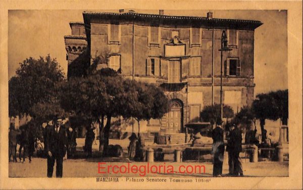 ad8350 - CARTOLINA D'EPOCA - Roma Provincia - Manziana