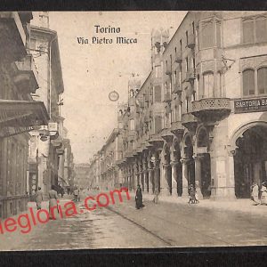 ai8079 - CARTOLINA D'EPOCA - Torino Città - Via Pietro Micca