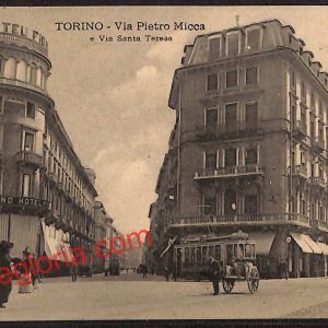 ai8080 - CARTOLINA D'EPOCA - Torino Città - Via Pietro Micca