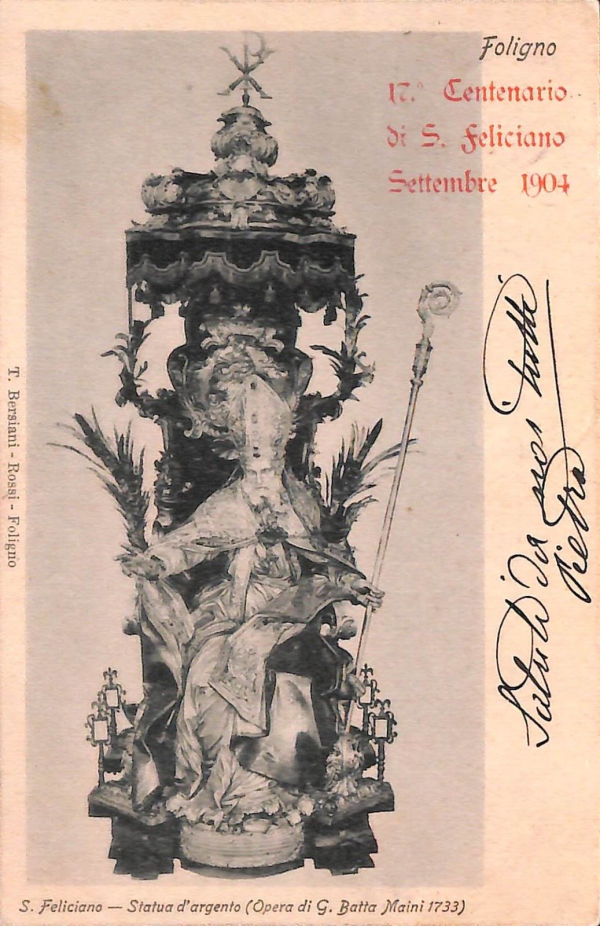 ac3215 - CARTOLINA  D'EPOCA - Perugia Provincia - FOLIGNO  1904