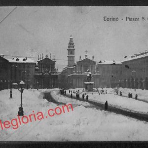 ai8094 - CARTOLINA D'EPOCA - Torino Città - Piazza San Carlo