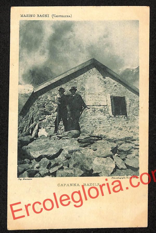 ai7103  - CARTOLINA D' EPOCA - Sondrio Provincia - Bagni di Masino