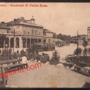 ai8112 - CARTOLINA D'EPOCA - Torino Città - Stazione di Porta Nuova