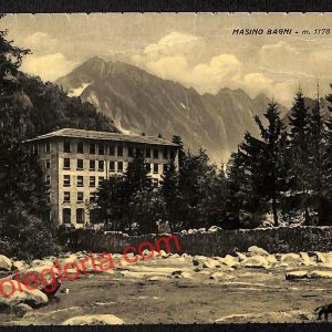 ai7104  - CARTOLINA D' EPOCA - Sondrio Provincia - Bagni di Masino
