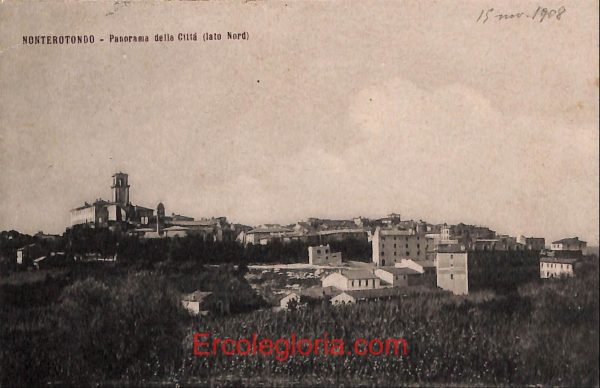 ad8379 - CARTOLINA D'EPOCA - Roma Provincia - Monterotondo  1908