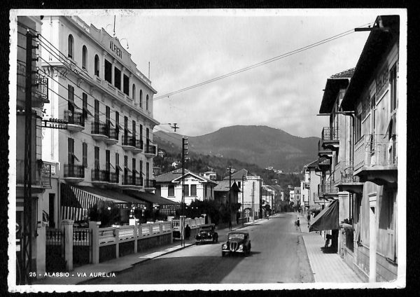 ab7125 -  CARTOLINA  D'EPOCA - Savona Provincia - ALASSIO