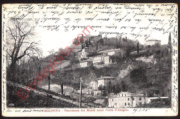 ae2312 - CARTOLINA  D'EPOCA - Bologna Città - Panorama