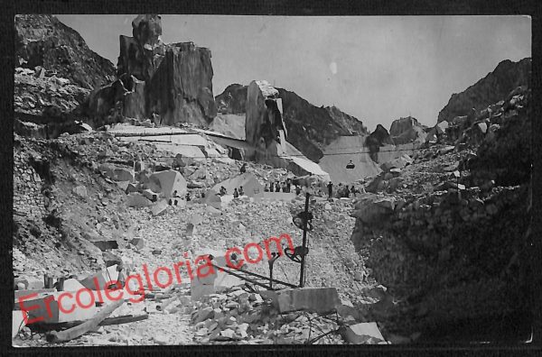 ag8091 - CARTOLINA D'EPOCA - Massa Carrara Provincia - Cave di Carrara