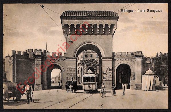 ae2313 - CARTOLINA  D'EPOCA - Bologna Città - Porta Saragozza