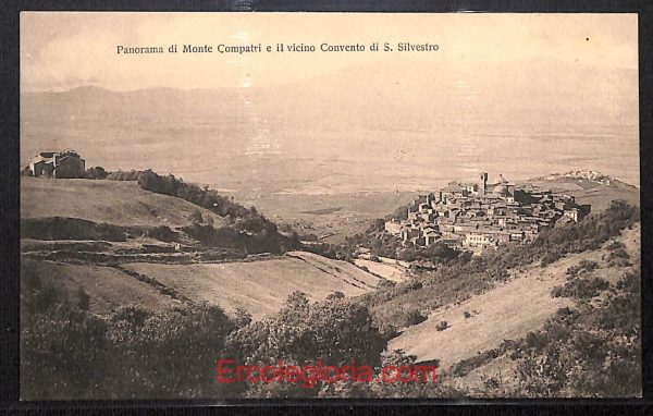 ad8390 - CARTOLINA D'EPOCA - Roma Provincia - Monte Compatri