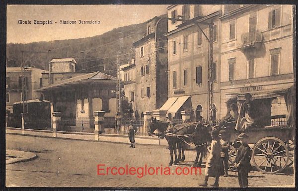 ad8394 - CARTOLINA D'EPOCA - Roma Provincia - Monte Compatri  1920