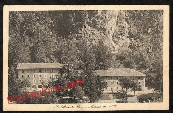 ai7105  - CARTOLINA D' EPOCA - Sondrio Provincia - Bagni di Masino