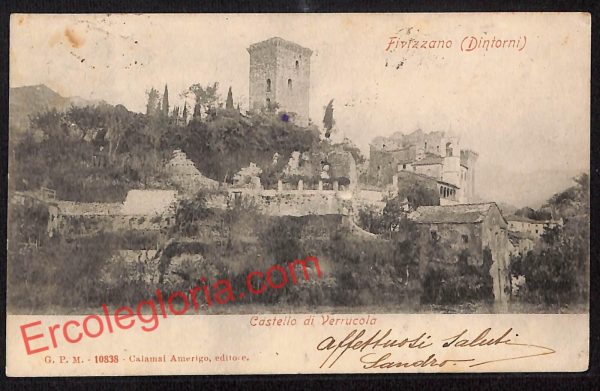 ag8105 - CARTOLINA D'EPOCA - Massa Carrara Provincia - Fivizzano