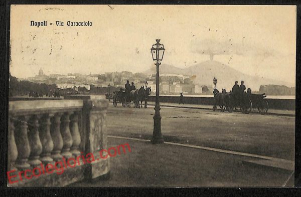 ag9914 - CARTOLINE D'EPOCA - Napoli Citta - Via Caracciolo