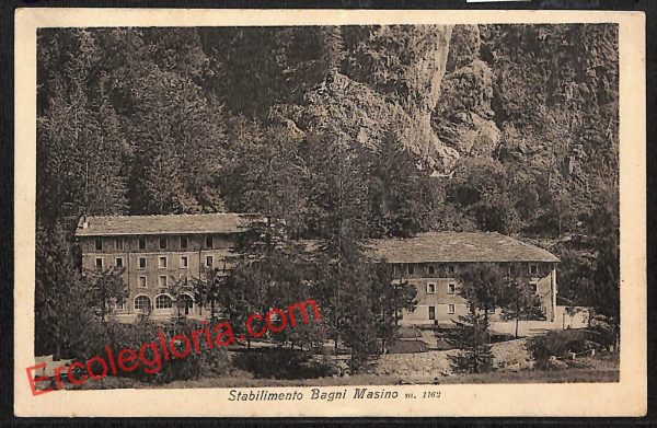 ai7106  - CARTOLINA D' EPOCA - Sondrio Provincia - Bagni di Masino