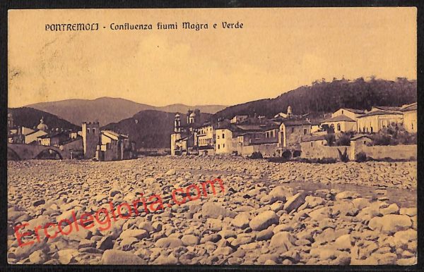 ag8113 - CARTOLINA D'EPOCA - Massa Carrara Provincia - Pontremoli