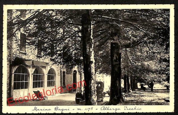 ai7107  - CARTOLINA D' EPOCA - Sondrio Provincia - Bagni di Masino