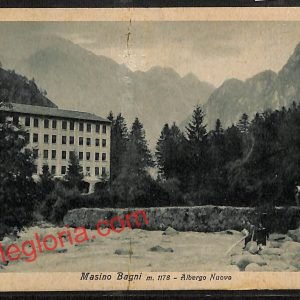 ai7108  - CARTOLINA D' EPOCA - Sondrio Provincia - Bagni di Masino