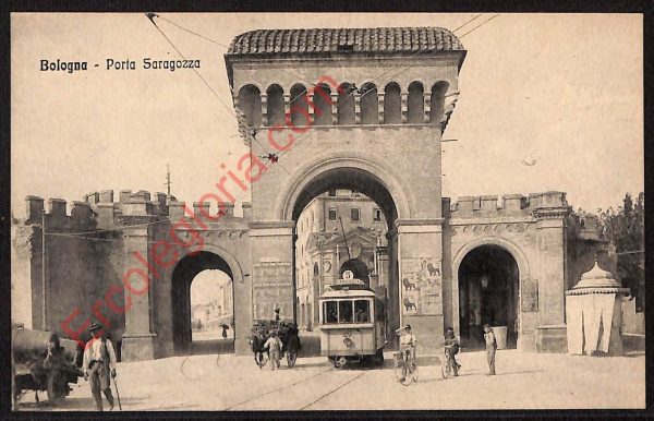 ae2339 - CARTOLINA  D'EPOCA -Bologna Città - Porta Saragozza